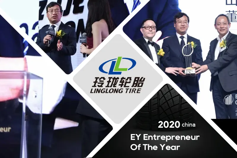 Ernst & Young သည် Shandong Linglong Tyre Co., Ltd. မှ Wang Feng ၏ Entrepreneur Of The Year® 2020 China Award Winner အဖြစ် ကြေငြာခဲ့သည်